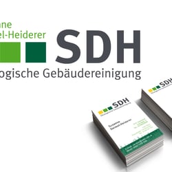 Logo + VK SDH Gebäudereinigung