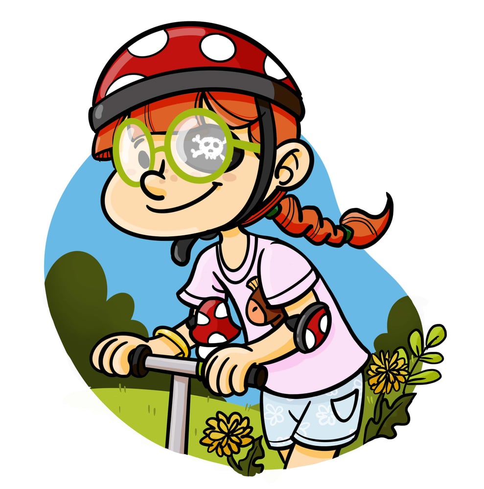 Ella und das Augenpflaster