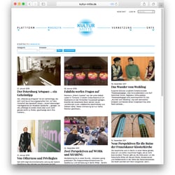 Website Kultur Mitte