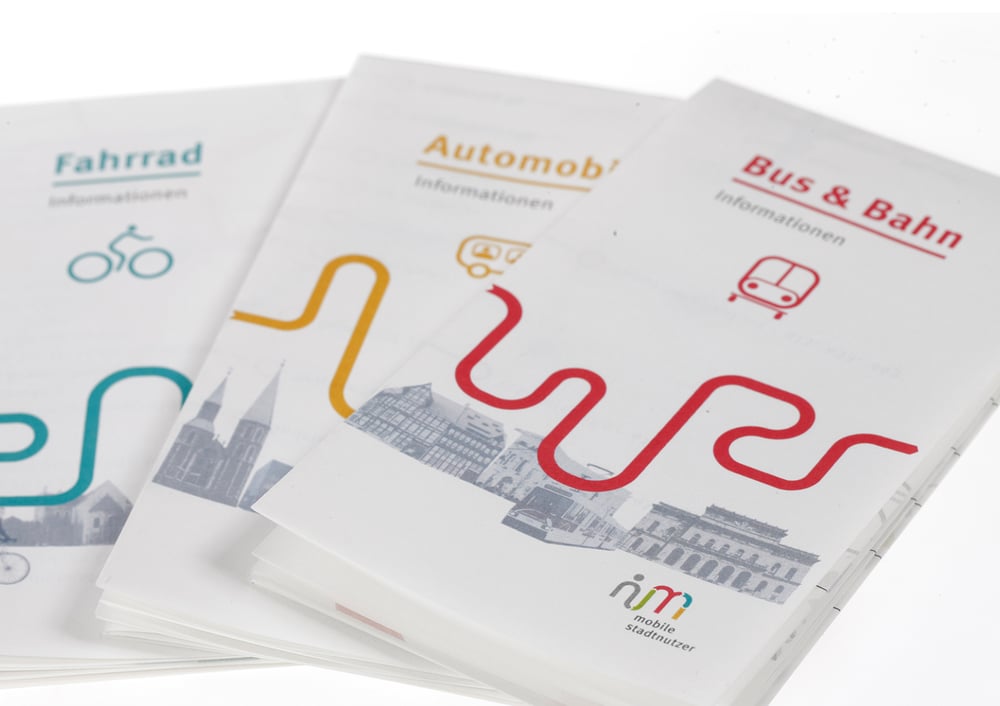 Mobile Stadtnutzer- Corporate Identity