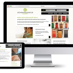 Website „Kwoma – Kleinert Wohnmanufaktur“