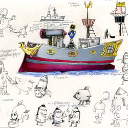 Captain Bligh, Ideensammlung und Studien