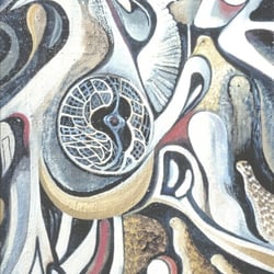 Beschwingt, Öl a. Hartf., 54×39,5 cm, 1996