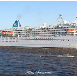 AMADEA im Hamburger Hafen