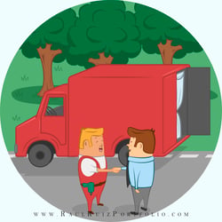 Erklär Illustration Transport