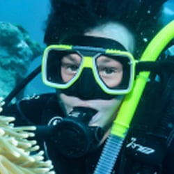 Underwater Wide Angle Portrait Photography