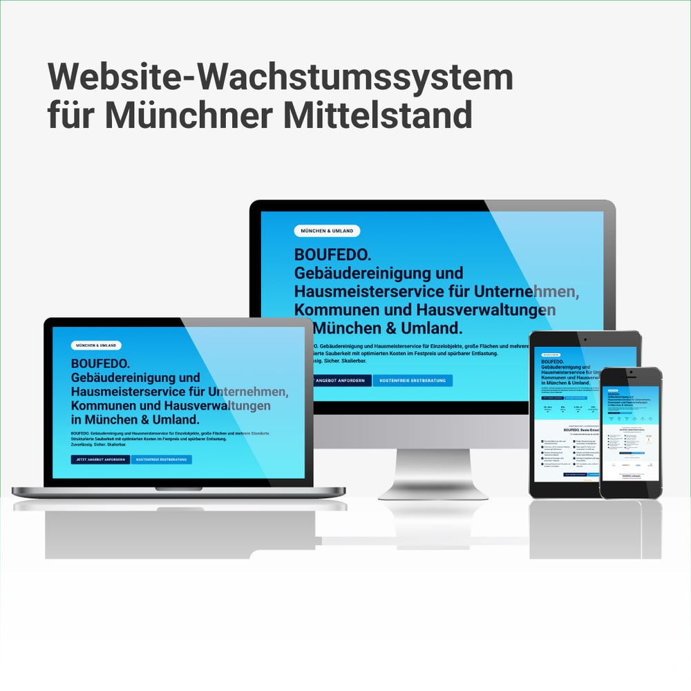 Webdesign für Münchner Mittelstand
