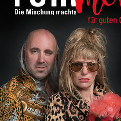 Werbung für FOHR, ein Mischgetränk aus Wein und Bier