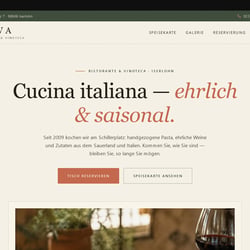 OLIVA Ristorante & Vinoteca – Demo für Gastronomie