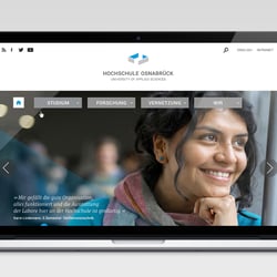 Website der Hochschule Osnabrück