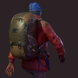 Bergsteiger Character backpack