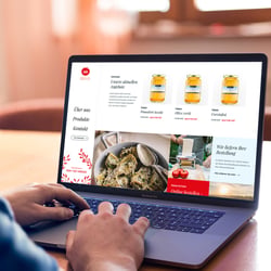 Isula Webseite UX/UI