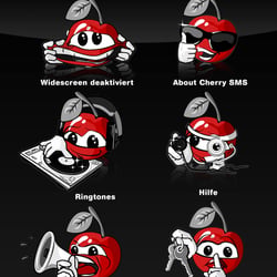 Cherry SMS – Character als Navigation in iApp