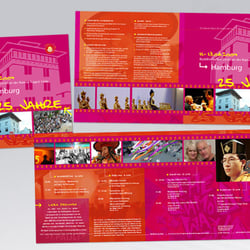 Folder 25 Jahre Buddhistisches Zentrum Hamburg St. Pauli