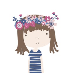 Girl Frühling