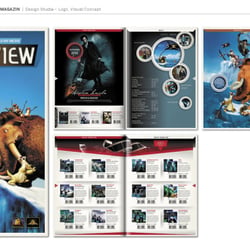 Fox Preview Magazin – Layouts – Freelancing Projekt
