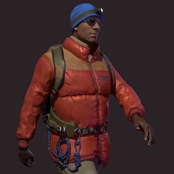 Bergsteiger Character
