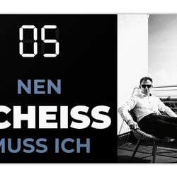 Ein Scheiss muss ich