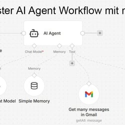 AI-Agent-Workflow mit n8n