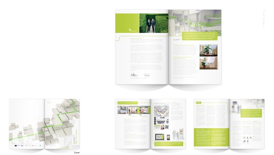 Akquisebroschüre eines Start-Up  Unternehmens (2010)