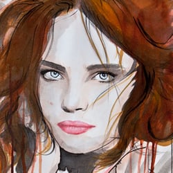 inked Natalia Vodianova
