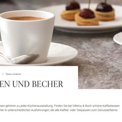 Tassen und Becher
