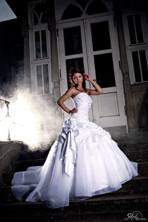 Aus einem Brautmodenshooting