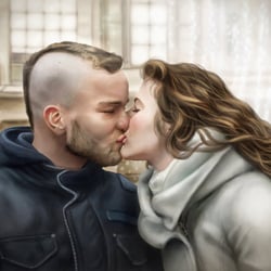 Frank and his girl