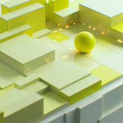 comdirect – Mockup | created with C4D