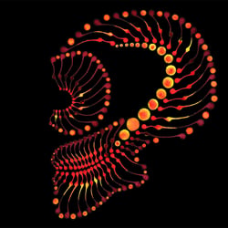SKULL V2 / http://www.farbtunnel.de/dotting-art/