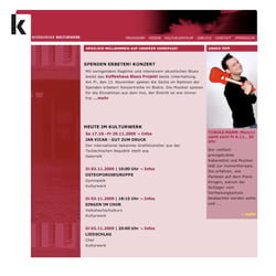 Nienburger Kulturwerk, Website