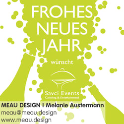 Savci Events Neujahrsgruß / Social Media Content