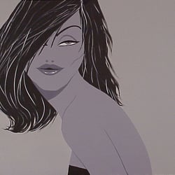 mondschein, acryl auf canvas, 120 × 100