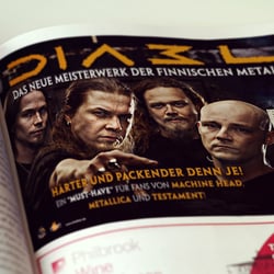 Anzeigengestaltung „Diablo“ (Drakkar Rec.)