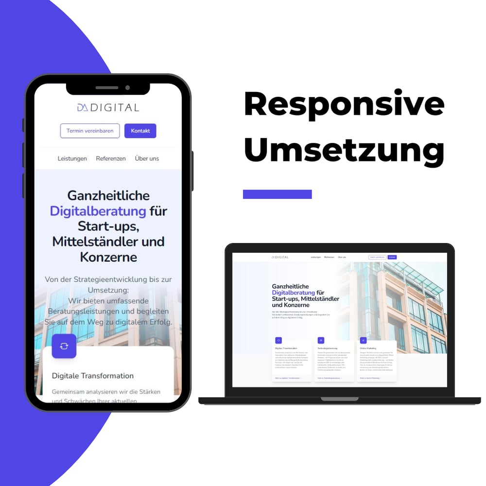 Responsive Umsetzung
