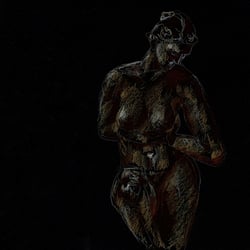 Female Nude in Motion