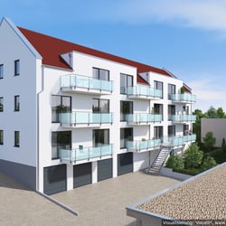 MFH mit neun Wohnungen – Architekturvisualisierung