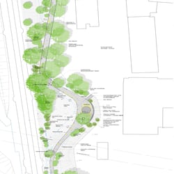 Landschaftsarchitektonischer Ausführungsplan