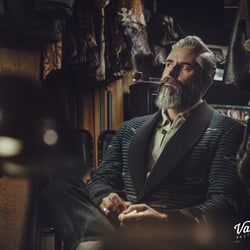Mr. Van Hagen at Gasoline Alley
