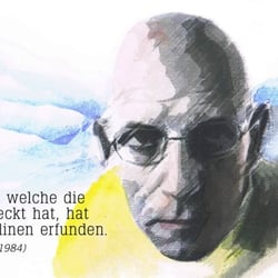 Michel Foucault (1926-1984)  war ein französischer Philosoph des Poststrukturalismus.