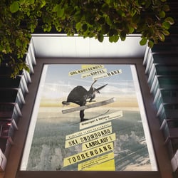 Poster für Werbekampagne „Wintersportregion Harz“