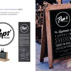LOGODESIGN, PRINTWERBUNG – PEP’S
