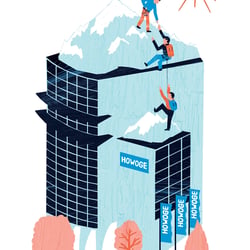 Illustration Mitarbeitermagazin