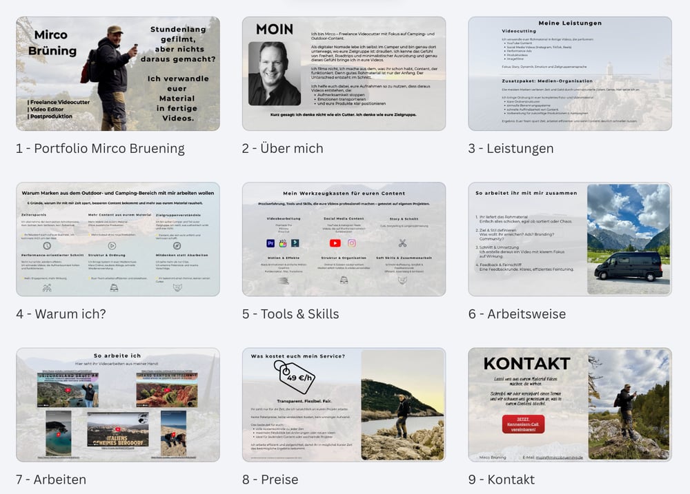 Portfolio Videocutter