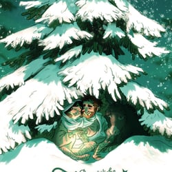 Postkarte zu Weihnachten