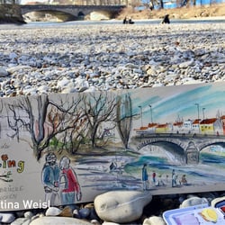 Corneliusbrücke Isar München