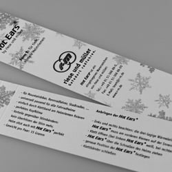 Verpackung/Bordüre Hot Ears riese und müller