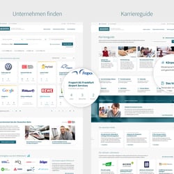 Absolventa Relaunch – Unterseiten