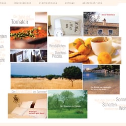 Webseite für ein Bio-Hotel