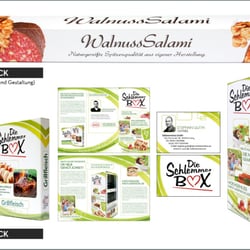 CD für die „Schlemmerbox“, Logo,Geschäftsaustattung, Verpackungen, Flyer, Internetauftritt